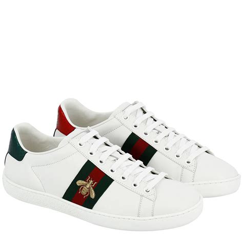 all white gucci sneakers womens|Gucci white sneakers price.